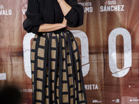 Actress Paz Vega attends the photocall of 'El Lodo' at Casa de Ameria de Madrid 26, 2021 in Madrid, Spain. (