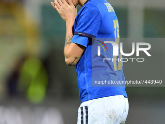 Italy's forward Barbara Bonansea dejection at the end of match  during the FIFA World Cup Women's FIFA World Cup 2023 - Italy vs Switzer...