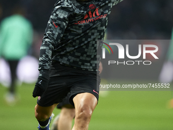 Leandro Paredes of PSG during the warm-up before the Ligue 1 Uber Eats match between Paris Saint Germain and FC Nantes at Parc des Princes o...