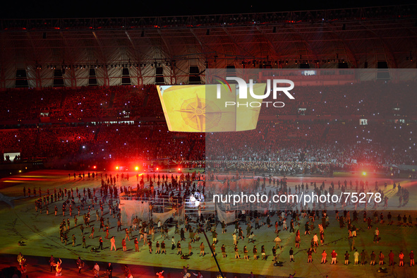 PORTO ALEGRE -05.04.2014- FUTBOL: inauguration Beira Rio stadium, which will host the World Cup Brazil 2014. Photo: Luiz Munhoz / Urbanandsp...