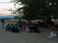 On August 25th, 1 500 people crossed the border from Greece to FyRoM (Macedonia). Syrian refugees are waiting that local police check their...