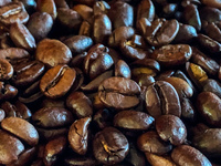 Coffee beans are seen in this illustration photo taken in Poland on January 3, 2022. (