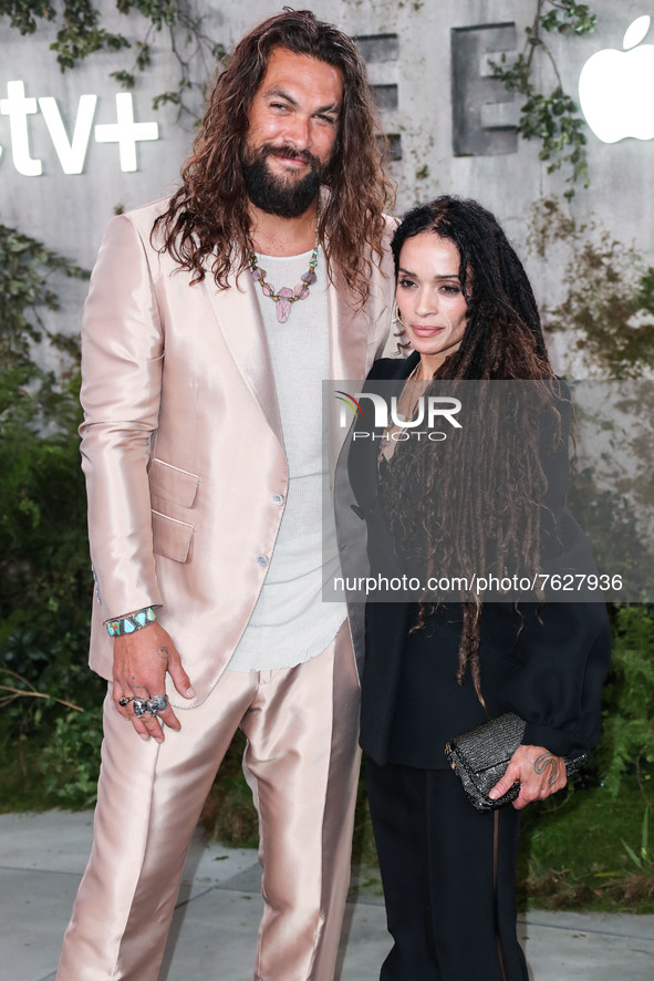 (FILE) Jason Momoa and Lisa Bonet Announce Split After Nearly 5 Years of Marriage. WESTWOOD, LOS ANGELES, CALIFORNIA, USA - OCTOBER 21: Amer...