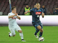 Gokhan Inler of SSC Napoli during the italian Serie A football match between SSC Napoli and FC Internazionale at San Paolo Stadium on 8 Marc...