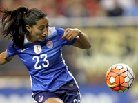 US Forward Christen Press  scores a goal in the 33rd minute in the International Friendly match between the United States and Haiti at Ford...
