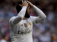 Real Madrid's Spanish midfielder Isco Alarcon during the Spanish League 2015/16 match between Real Madrid and Granada, at Santiago Bernabeu...