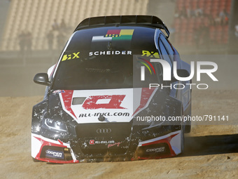  Timo Scheider during the FIA World Rallycross whith has taken place at the Barcelona Catalunya Circuit, on september 19, 2015. (