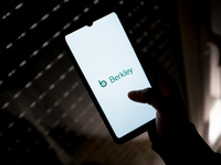 In this photo illustration a Berkley logo seen displayed on a smartphone screen in Athens, Greece on March 16, 2022. (