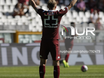 kamil glik during the seria A match  between torino fc and uc sampdoria at the olympic stadium of turin  on septeber 20, 2015 in Torino, ita...