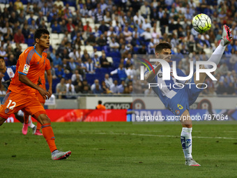 BARCELONA -september 22- SPAIN: Victor Alvarez and Danilo in the match between RCD Espanyol and Real Madrid CF, corresponding to the week 5...