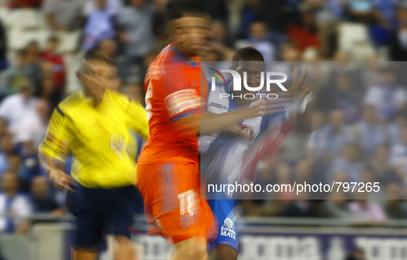 Diop in the match between RCD Espanyol and Real Madrid CF, corresponding to the week 5 of the spanish league played at the Power8 Stadium, s...