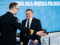 Polish Vice-Minister of National Defense Wojciech Skurkiewicz during the conference 