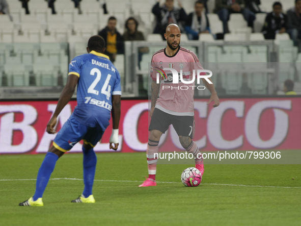 simone zaza during the serie A match between juventus fc and frosinone calcio at juventus stadium  on september 23, 2015 in torino, italy.  