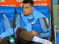 Revel Morrison during the Italian Serie A football match S.S. Lazio vs C.F.C. Genoa at the Olympic Stadium in Rome, on september 23, 2015. (