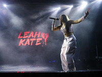 Leah Kate performs live at Fabrique on April 01, 2022 in Milan, Italy (