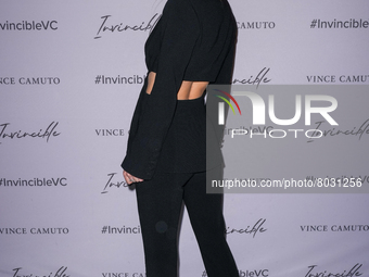 Winnie Harlow and Nina Agdal attends Vince Camuto Spring 2022 Invincible Pop-up Event  (