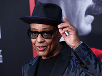 Giancarlo Esposito arrives at the Los Angeles Premiere Of AMC's 'Better Call Saul' Season 6 held at the Hollywood American Legion Theatre Po...