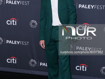 Tanner Buchanan arrives at the 2022 PaleyFest LA - Netflix's 'Cobra Kai' held at the Dolby Theatre on April 8, 2022 in Hollywood, Los Angele...