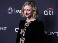American actress Lili Reinhart arrives at the 2022 PaleyFest LA - The CW's 'Riverdale' held at the Dolby Theatre on April 9, 2022 in Hollywo...