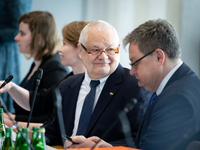 President of the National Bank of Poland Adam Glapinski, interviewed by the Public Finance Committee as a candidate for a second term as Pol...