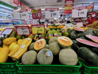 Fruit at a supermarket in Bogor, West Java, Indonesia on May 1, 2022. (