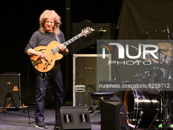 Pat Metheny during the Concert Side-Eye, on 8th May 2022, at Auditorium Parco della Musica, Rome, Italy. (