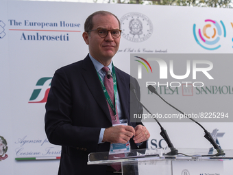 Massimiliano Giansanti President, Confagricoltura at the 1st edition of ”Verso Sud” organized by the European House - Ambrosetti in Sorrento...