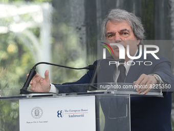 Renato Brunetta Minister for Public Administration at the 1st edition of ”Verso Sud” organized by the European House - Ambrosetti in Sorrent...