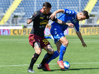 Pasquale Mazzocchi (US Salernitana) and Valerio Verre (Empoli FC) during the italian soccer Serie A match Empoli FC vs US Salernitana on May...