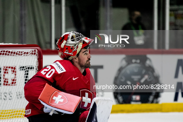 Team Swiss #20 BERRA Reto

©IIHF2022  during the Ice Hockey World Championship - Switzland vs Italy on May 14, 2022 at the Ice Hall in Hel...