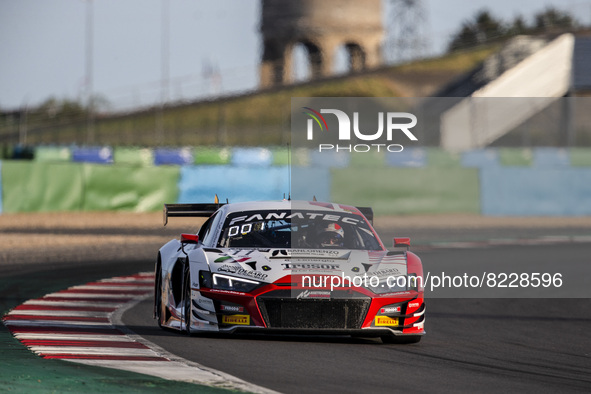 11 Gachet Simon (fra), Christopher Haase (ger), Tresor by Car Collection, Audi R8 LMS evo II GT3, action during the 2nd round of the 2022 GT...