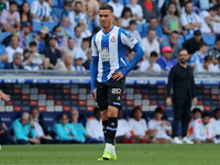 Raul De Tomas during the match between RCD Espanyol and Valencia CF, corresponding to the week 36 of the Liga Santander, played at the RCDE...