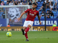 Omar Alderete during the match between RCD Espanyol and Valencia CF, corresponding to the week 36 of the Liga Santander, played at the RCDE...