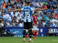 David Lopez during the match between RCD Espanyol and Valencia CF, corresponding to the week 36 of the Liga Santander, played at the RCDE St...