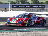 52 Machiels Louis (bel),Bertolini Andrea (ita), AF Corse, Ferrari 488 GT3, action during the 2nd round of the 2022 GT World Challenge Europe...