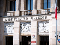 Polish Ministry of Finance in Warsaw, Poland on May 16, 2022 (