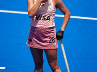 Julieta Jankunas of Argentina looks on during the FIH Hockey Pro League Women game between Spain and Argentina at Estadio Betero, May 15, 20...