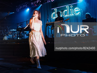 Dodie performs live at Alcatraz on May 06, 2022 in Milan, Italy (