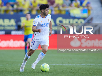 Marco Asensio of Real Madrid during the Spanish championship La Liga football match between Cadiz CF and Real Madrid on May 15, 2022 at Nuev...