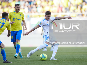 Federico Valverde of Real Madrid during the Spanish championship La Liga football match between Cadiz CF and Real Madrid on May 15, 2022 at...
