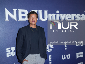 NEW YORK, NEW YORK - MAY 16: Bradley Constant attend the 2022 NBCUniversal Upfront at Mandarin Oriental Hotel on May 16, 2022 in New York Ci...