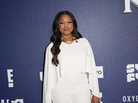 NEW YORK, NEW YORK - MAY 16: Garcelle Beauvais attend the 2022 NBCUniversal Upfront at Mandarin Oriental Hotel on May 16, 2022 in New York C...