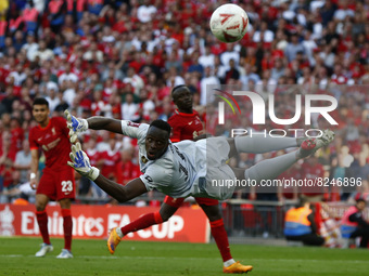 Chelsea's Edouard Mendy during FA Cup Final between Chelsea and Liverpool at Wembley Stadium , London, UK 14th May , 2022
 (