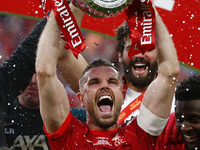 Liverpool's Jordan Henderson left the FA Cup  after their sides 6-5 penalty shoot-out after a 0-0 draw in normal time FA Cup Final between C...