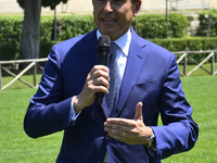 Vito Cozzoli President of Sport e Salute S.p.A. during the press conference for the presentation of the 89° CSIO di Roma Piazza di Siena - M...