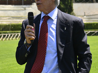 Giovanni Malago President of CONI during the press conference for the presentation of the 89° CSIO di Roma Piazza di Siena - Master d'Inzeo,...