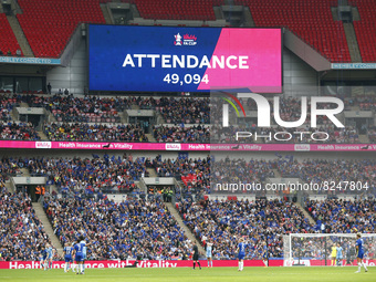 Record Attendance beating The current record for a Women's FA Cup final stands at 45,423, which was set when Chelsea beat Arsenal at Wembley...
