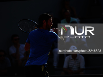Andrea VAVASSORI (ITA) during his match against Antoine HOANG (FRA)
Andrea VAVASSORI (ITA) wins over Antoine HOANG (FRA) in the first round...