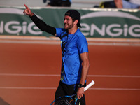 Andrea VAVASSORI (ITA) during his match against Antoine HOANG (FRA) during Qualifying Day 2 of Roland Garros on May 17, 2022 in Paris, Franc...