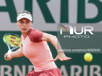 Ana Bogdan (ROU) during the day two of he Roland-Garros Open tennis tournament in Paris, France, on May 23, 2022. (